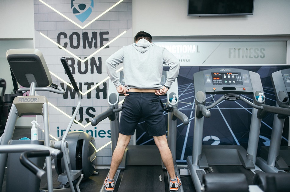 Running on Treadmill