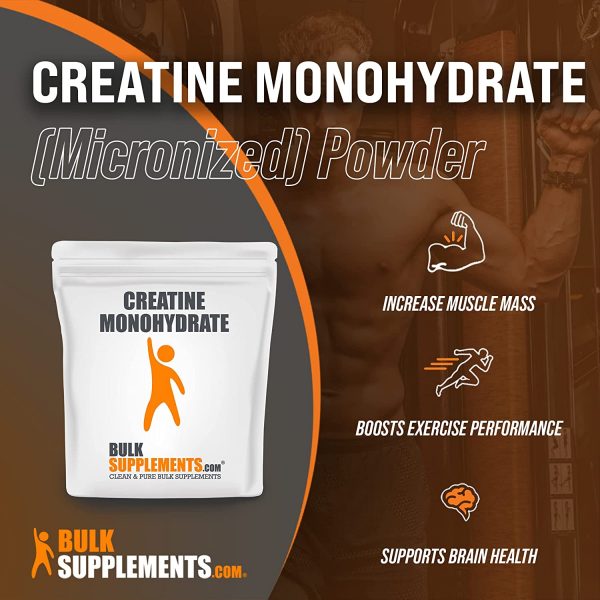 BulkSupplements.com Creatine Monohydrate Powder - Benefits