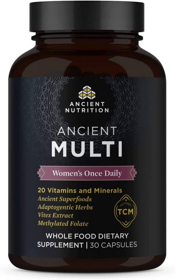 Multivitamin for Women by Ancient Nutrition, Ancient Multi Women's Once Daily Vitamin Supplement